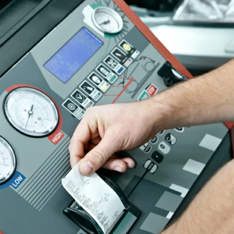 SKODA Airco Onderhoud Header