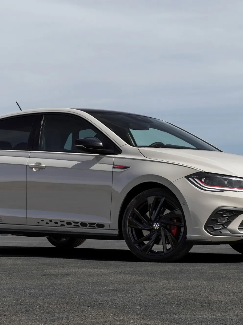 Witte Volkswagen Polo GTI 25 edition