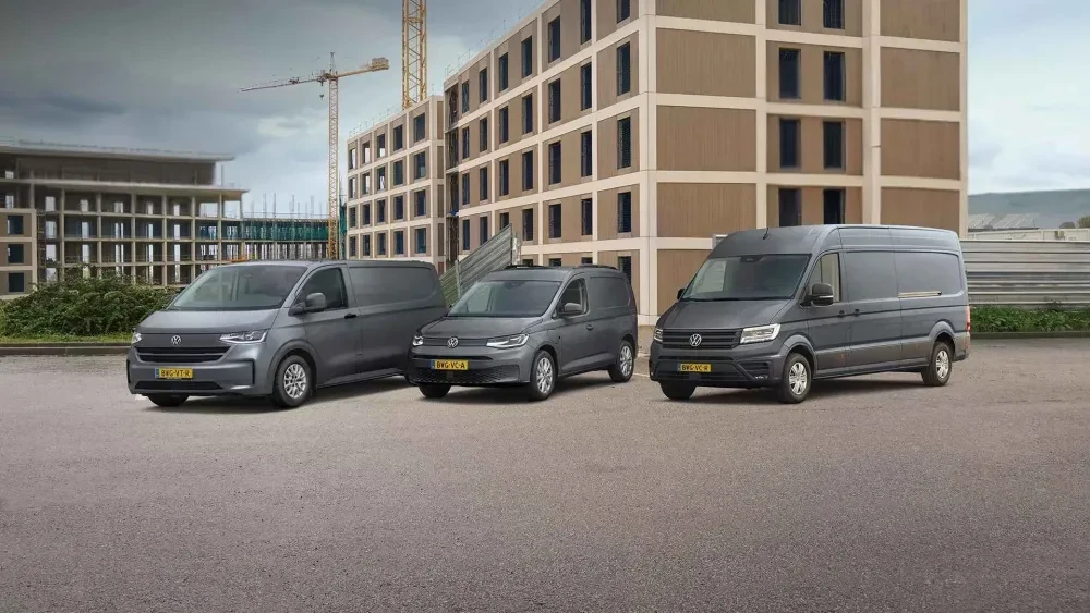 Volkswagen Transporter, Caddy en Crafter