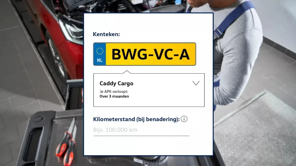 Voorbeeld van de werkplaatsplanner